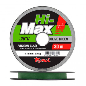 Momoi Hi-Max Olive Green, 30 м, зелёная (0,10 мм, ..