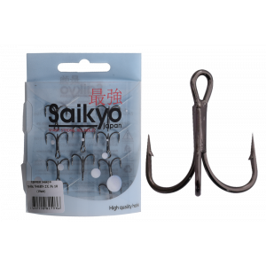 Крючки Saikyo тройн.7046BN 2X № 10 (10шт) Крючки Saikyo тройн.7046BN 2X № 10 (10шт)