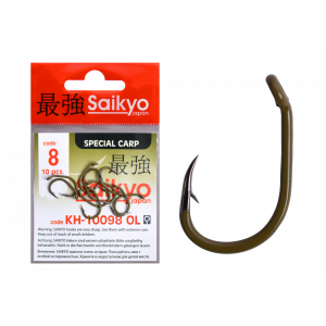 Крючки Saikyo KH-10098 Clever Carp OL №8 (10 шт.) Крючки Saikyo KH-10098 Clever Carp OL №8 (10 шт.)